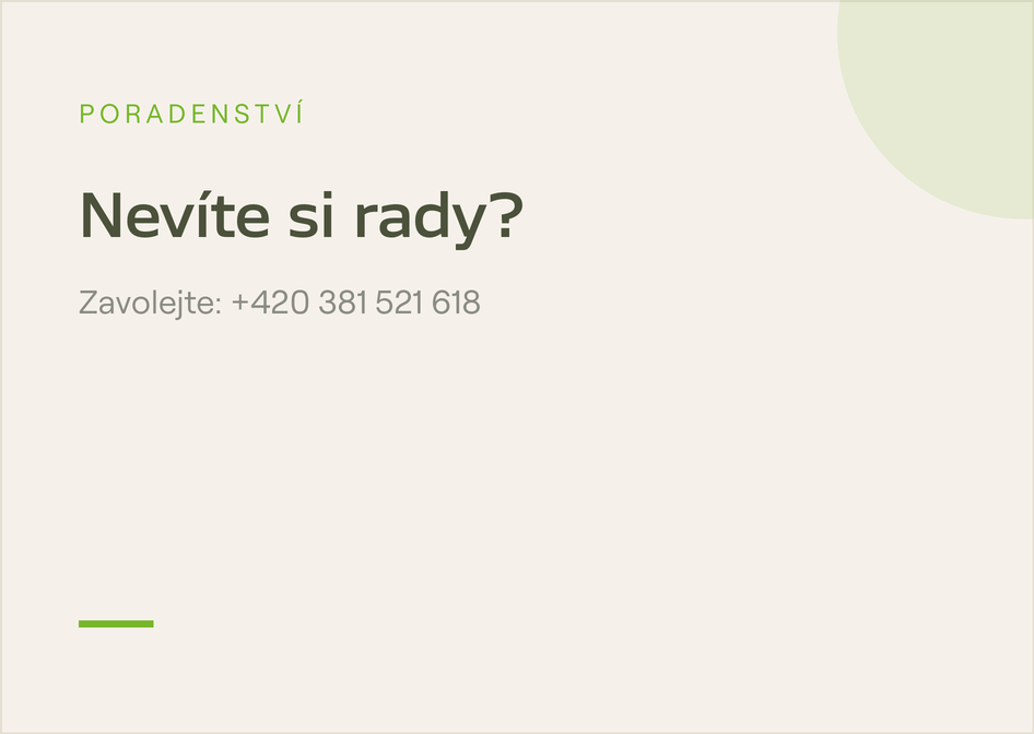 Nevíte si rady?