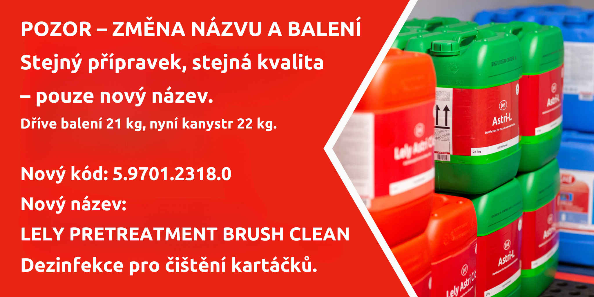 Změna názvu produktu