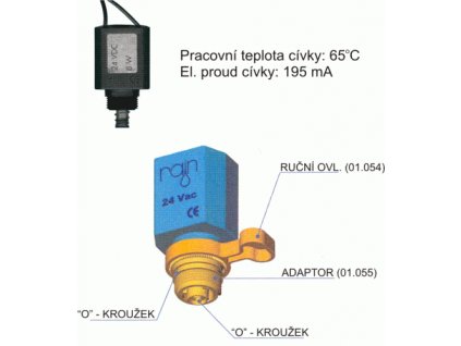 Solenoid 24 V/AC