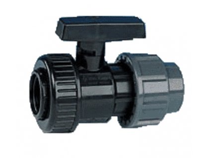PVC kulový ventil 63 mm x 2"