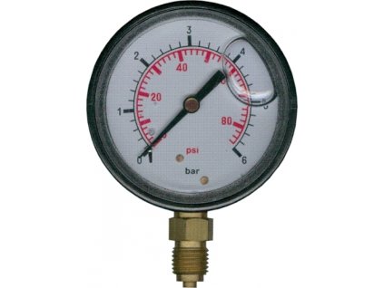 Manometr 10 bar - glycerin