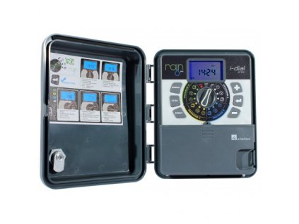 rain i dial 24v 4 zone outdoor irrigation timer