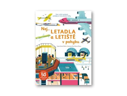nej letadla a letiste v pohybu