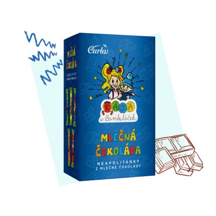 Kája a Bambuláček - Čokoláda Carla - krabička