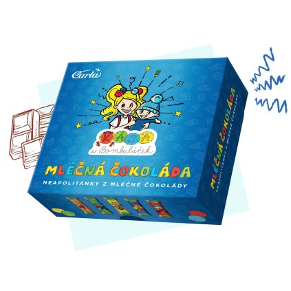 Kája a Bambuláček - Čokoláda Carla - rodinné balení