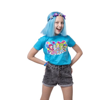 Lollipopz nový design trička - Modrá
