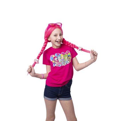 Lollipopz nový design trička - Růžová