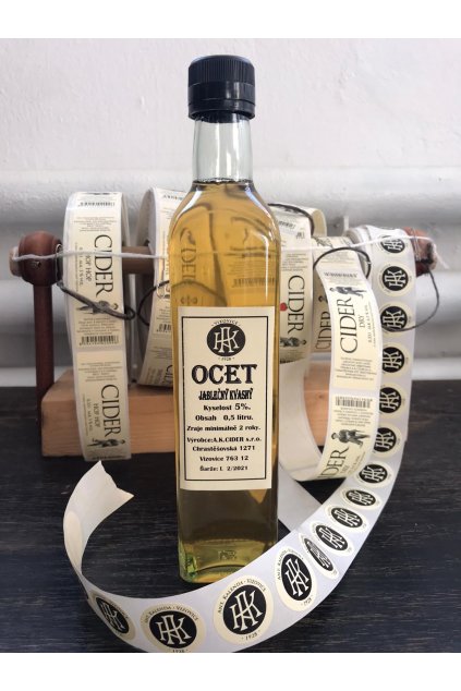 Ocet jablečný kvasný 0,5l