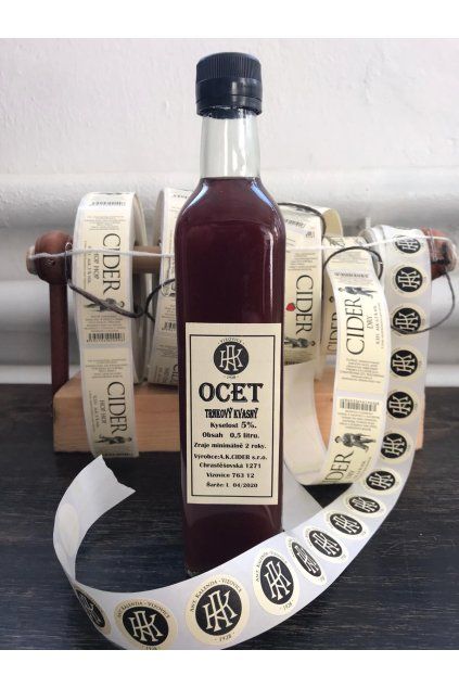 Ocet trnkový kvasný 0,5l