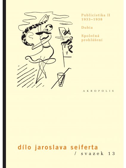 Dílo, sv. 13. Publicistika 1933–1938