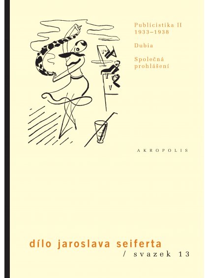 Dílo, sv. 13. Publicistika 1933–1938