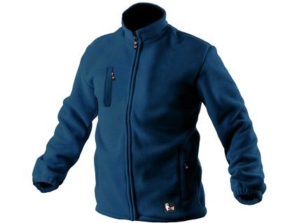 Pánská fleecová bunda OTAWA, modrá (Velikost 3XL)