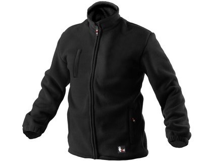 Pánská fleecová bunda OTAWA, černá (Velikost 3XL)