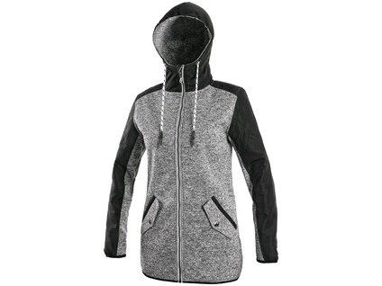 Bunda CXS CAPE, dámská, šedo-černá (Velikost 3XL)