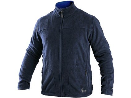 Mikina GRANBY, pánská, fleece, tmavě modrá (Velikost 3XL)