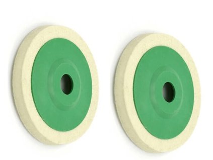 Filcový leštící kotouč 100mm,plastový unašeč aldivex