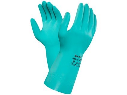 Kyselinovzdorné rukavice ANSELL SOL-VEX 37-676 (Délka 33 cm, Velikost 11)