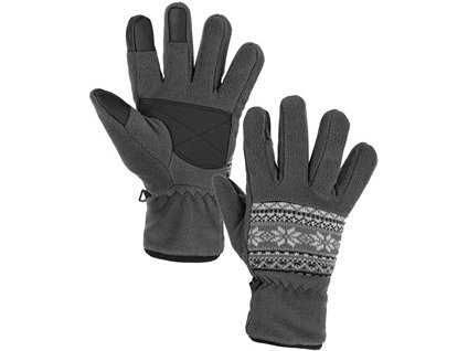 Rukavice zimní MANI, šedé (Délka 27 - 28 cm, Velikost 10”)