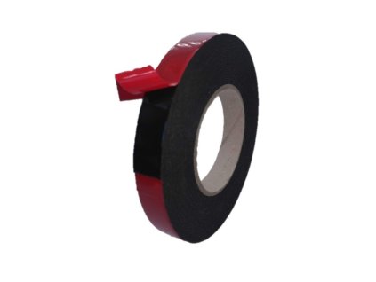 Oboustranná pěnová páska 1 mm x 19 mm x 5 m , černá aldivex