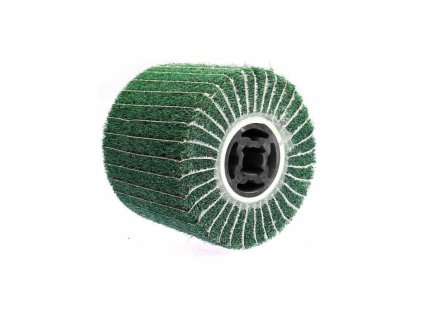 Brusný válec z tvrdého rouna kombinovaný 120x100x19mm P180 aldivex