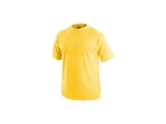 Tričko s krátkým rukávem DANIEL, žluté