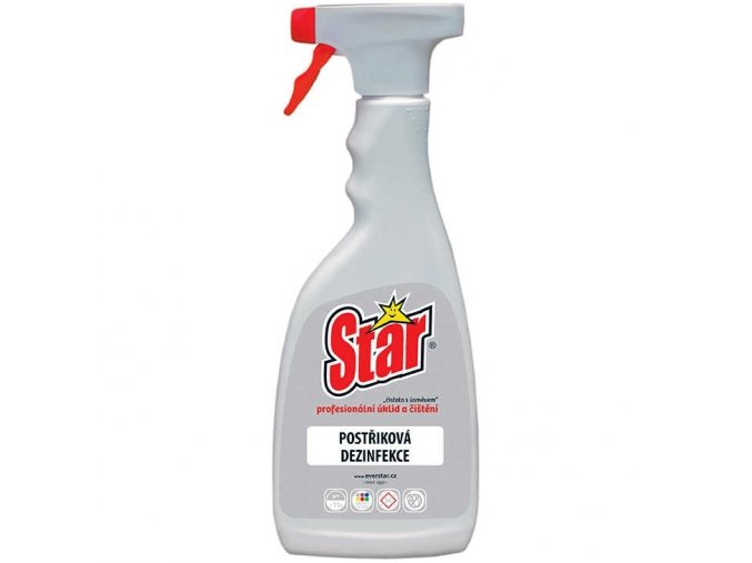 Postřiková dezinfekce Star 650 ml