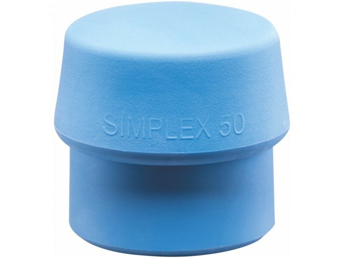 Náhradní hlava pro kladivo Halder Simplex z modrého plastu 50 mm (3201.050)