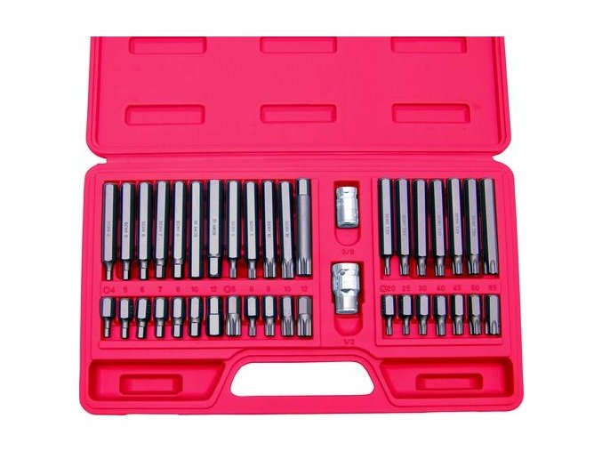 KEN5736490K 40 PCE TORX, HEX & SPLINE BIT SET