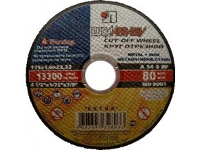 Řezný kotouč LUGA ABRASIVE 125 x 1 x 22,23mm Aldivex