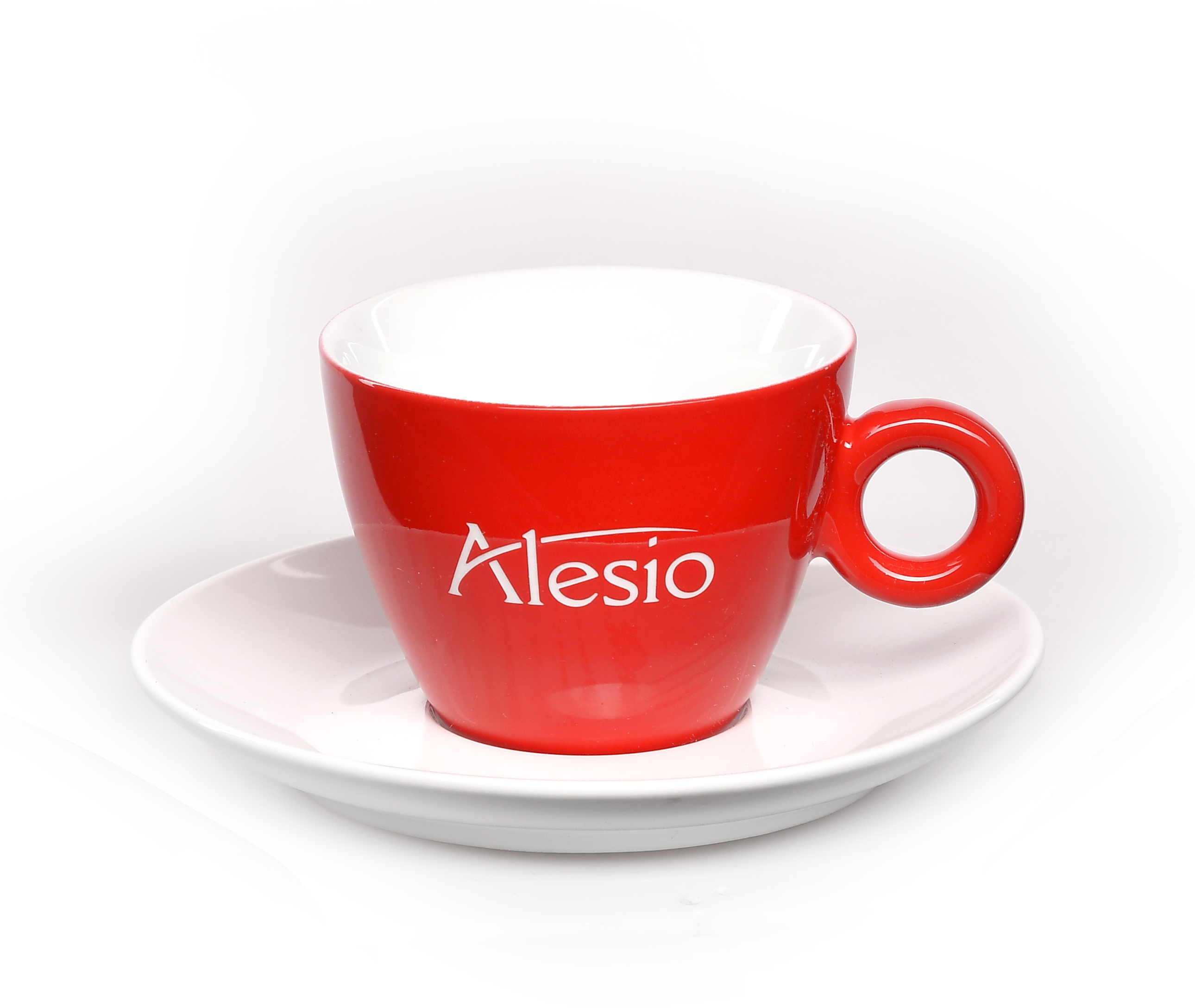 Šálek cappuccino Alesio + podšálek