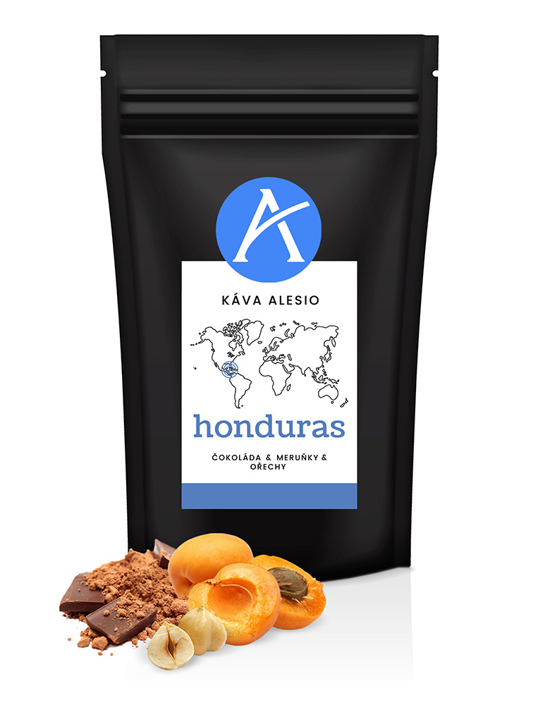 Káva Alesio Honduras 250g, ZRNKOVÁ