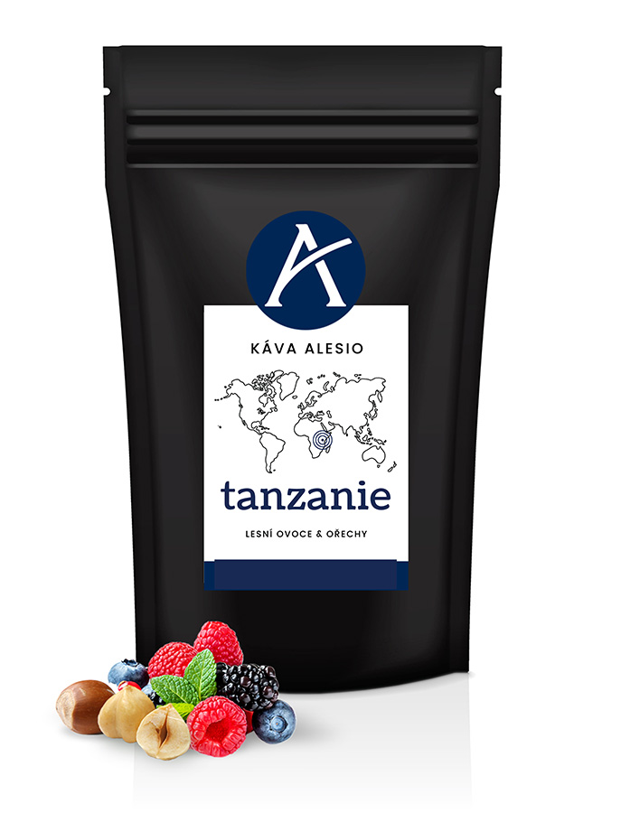 Káva Alesio Tanzanie 250g, MLETÁ