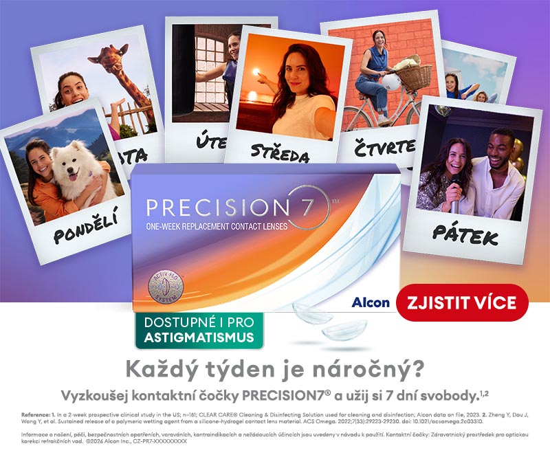 Kontaktní čočky Precision1 - m.