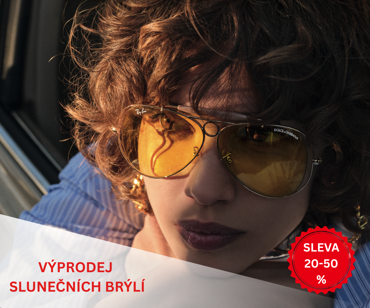 Výprodej slunečních brýlí 20-50%