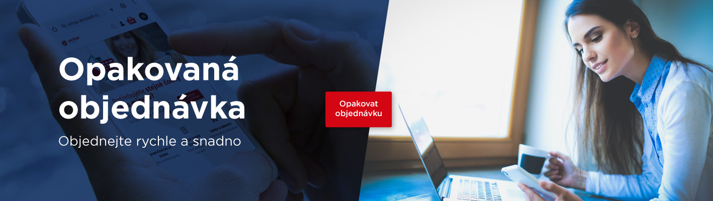 Opakovaná objednávka kontaktních čoček