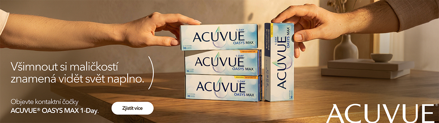 Acuvue Oasys Max 1-Day kontaktní čočky