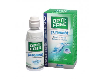 Opti free pure moist 90 ml s pouzdrem