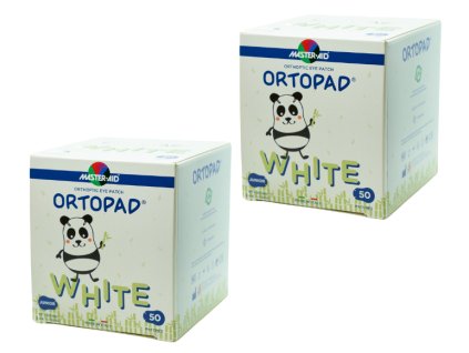 Dětské okluzory Ortopad White 2x50 kusů (Velikost Junior)