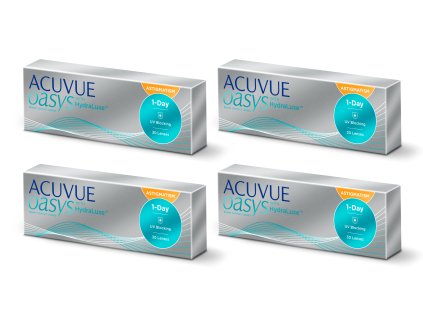 42689 2 acuvue oasys 1 day with hydraluxe for astigmatism 30 cocek vyhodne baleni 4 krabicek