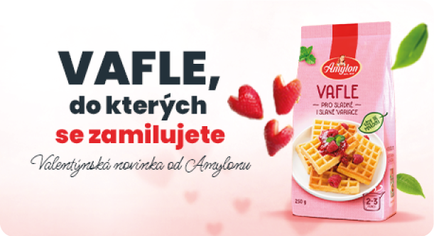 Novinka, která voní láskou: Vafle nejen na Valentýna