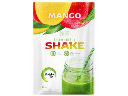 bio shake japonsky matcha mango napoj energie bez lepku