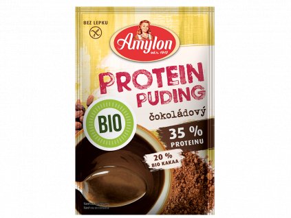 Amylon BIO protein puding čokoládový s vyšším obsahem proteinu