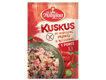 kuskus rajce bylinky bez lepku rychle jidlo v hrnku
