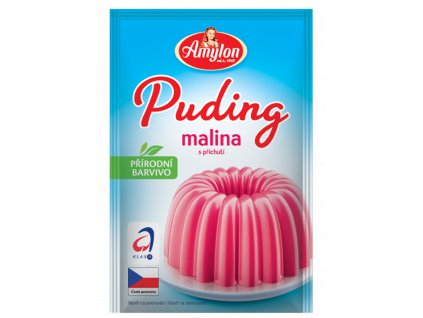 tradicni puding malina amylon