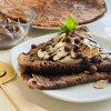 BIO celozrnné palačinky bez přidanécho cukru snídaně svačina