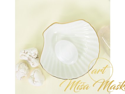 Selenit mini mýdlo / hmatka (zklidnění, uvolnění, meditace)
