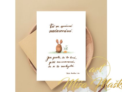 přání a pohlednice Míša Mašková Art