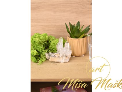 Křišťálová drúza AAA kvalita Brazílie (síla, ochrana, meditace, univerzálnost) č.62