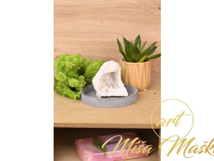 Křišťálová geodka z Maroka (síla, ochrana, meditace, univerzálnost) č.3