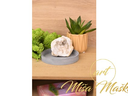 Křišťálová geodka z Maroka (síla, ochrana, meditace, univerzálnost) č.7